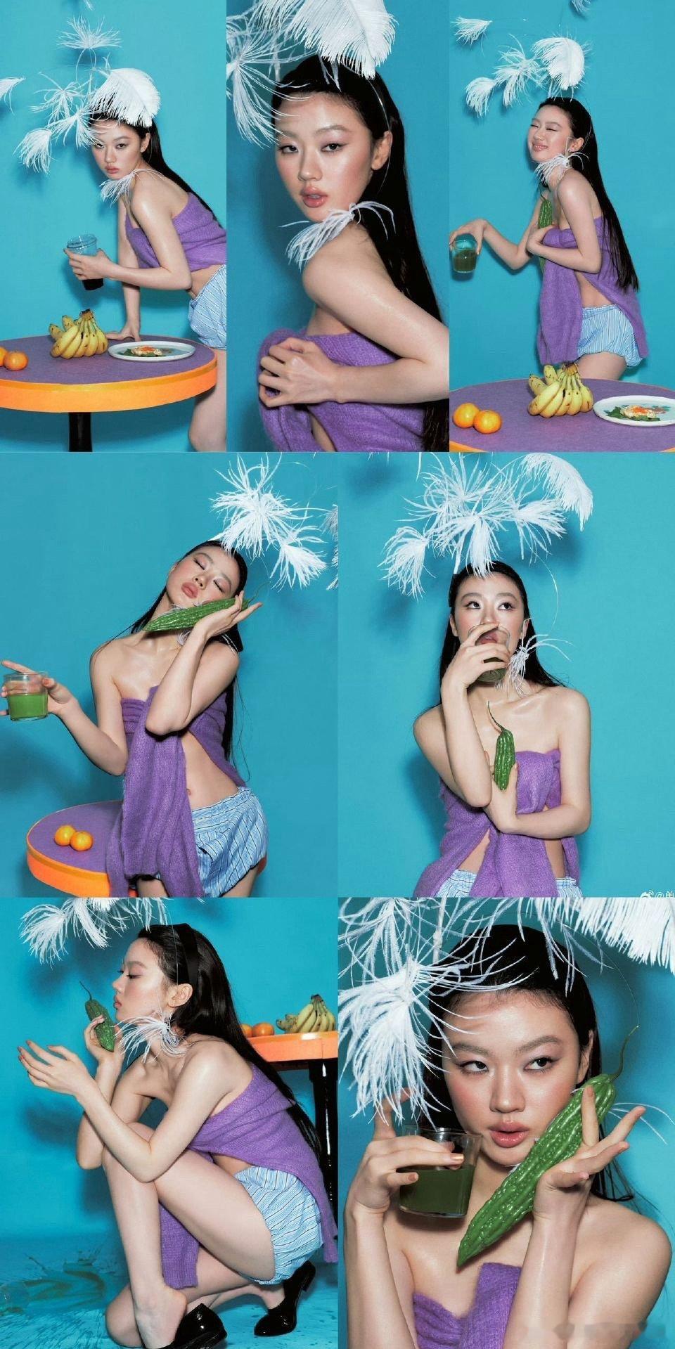 单依纯一口气发了54张图 单依纯这波生日福利太顶了！54张高清美图，风格百变，质