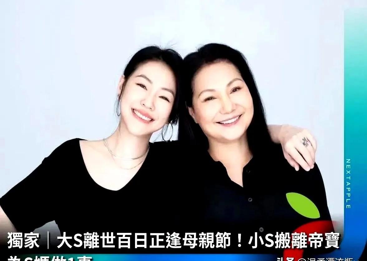 小s被离婚了？小s最近离开许家的帝宝豪宅，搬进了大s生前购置的美术馆豪宅里，美其
