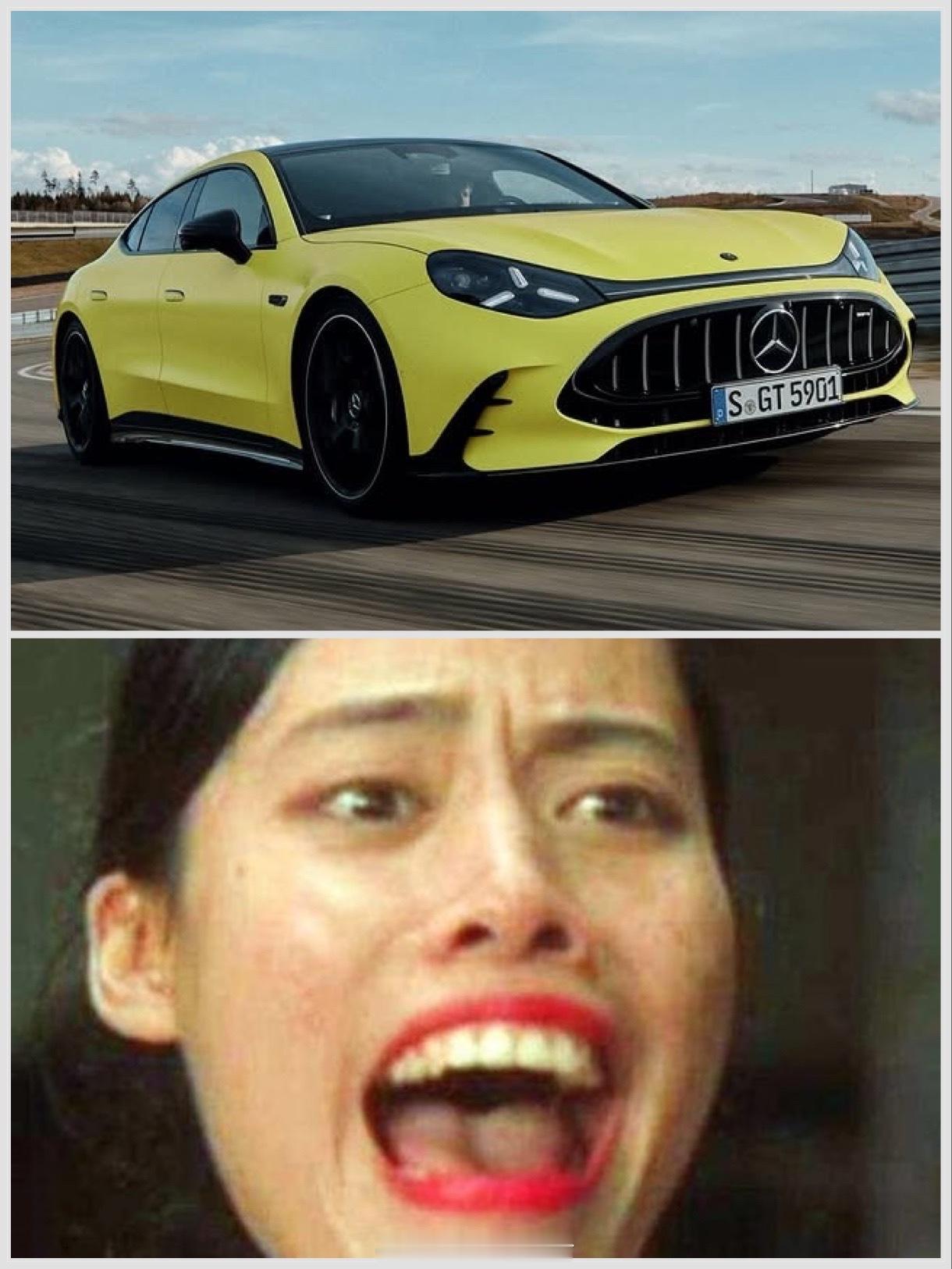 不能理解为什么奔驰要把好好的车设计成大龅牙