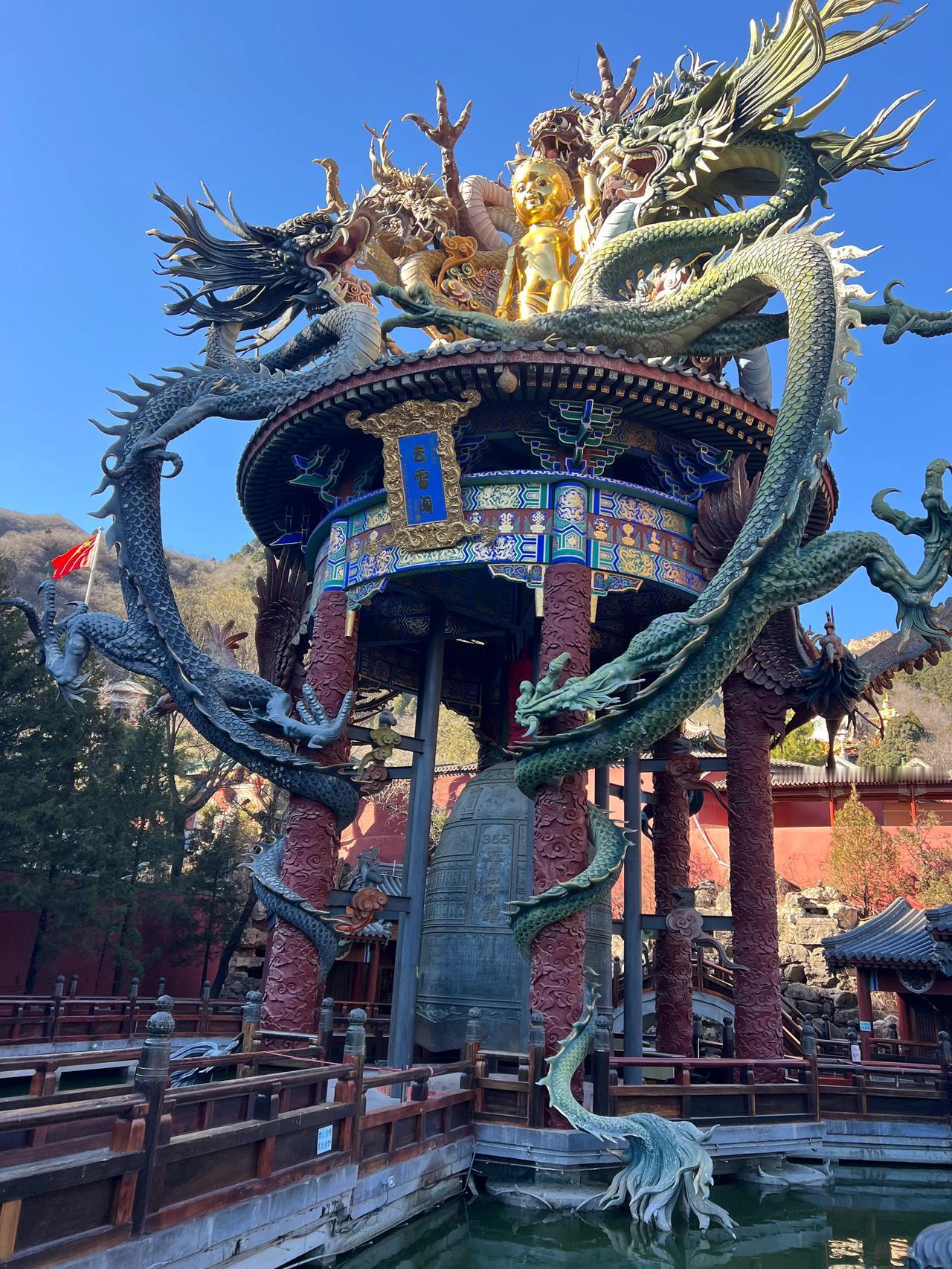 北京古寺之美门头沟白瀑寺，门票免费，停车10元不限时
