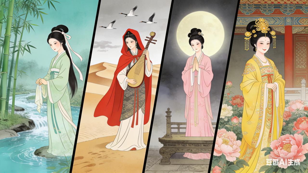 比古代四大美女更美？其实美从未有过标准答案
提到“美女”，我们总会下意识想到西施