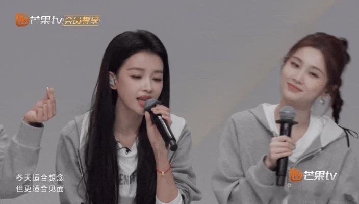 孙怡团全员背了歌词看得出来孙怡团所有姐姐都对一公很重视，不仅默契配合彼此的节奏，