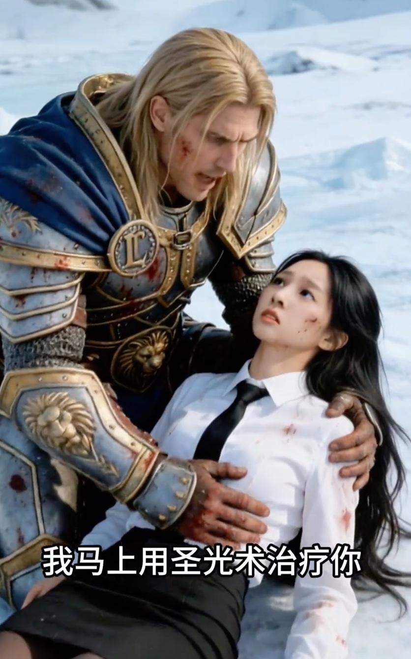 【AI游戏剧案例】利用经典游戏IP做剧 阿尔萨斯 魔兽世界
下面这个例子呢，就是