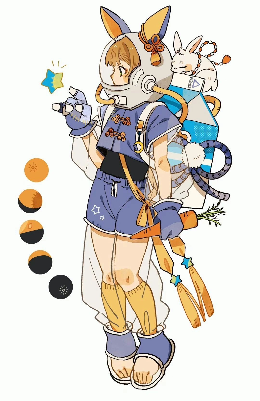 审美提升｜画师推荐｜可爱舒适画风画师：七星 