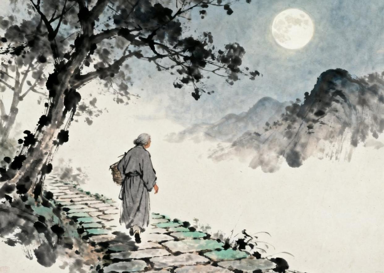 古代，有收生婆陈老太，素以手艺精熟闻名乡里。一夜三更，她被人唤去接生，对方感谢她