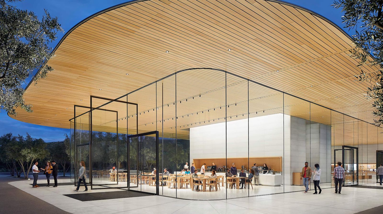 【Apple Park Visitor Center “正在更新”】根据 App