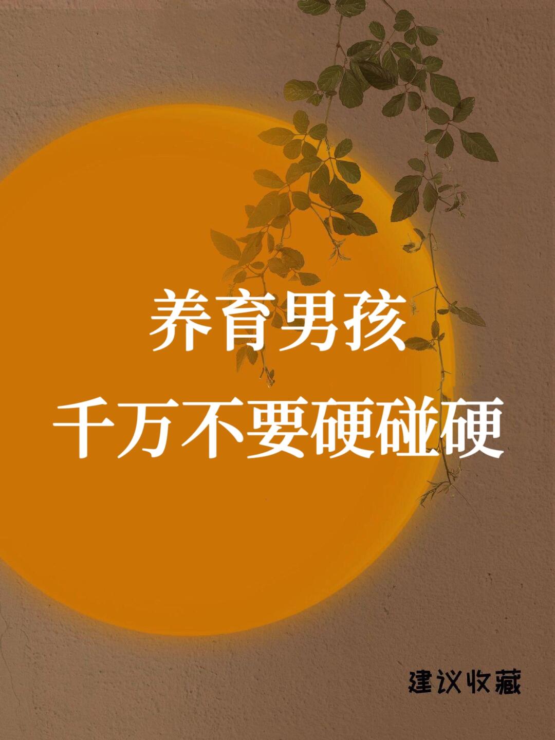 养育男孩⚠️千万不要硬碰硬👊