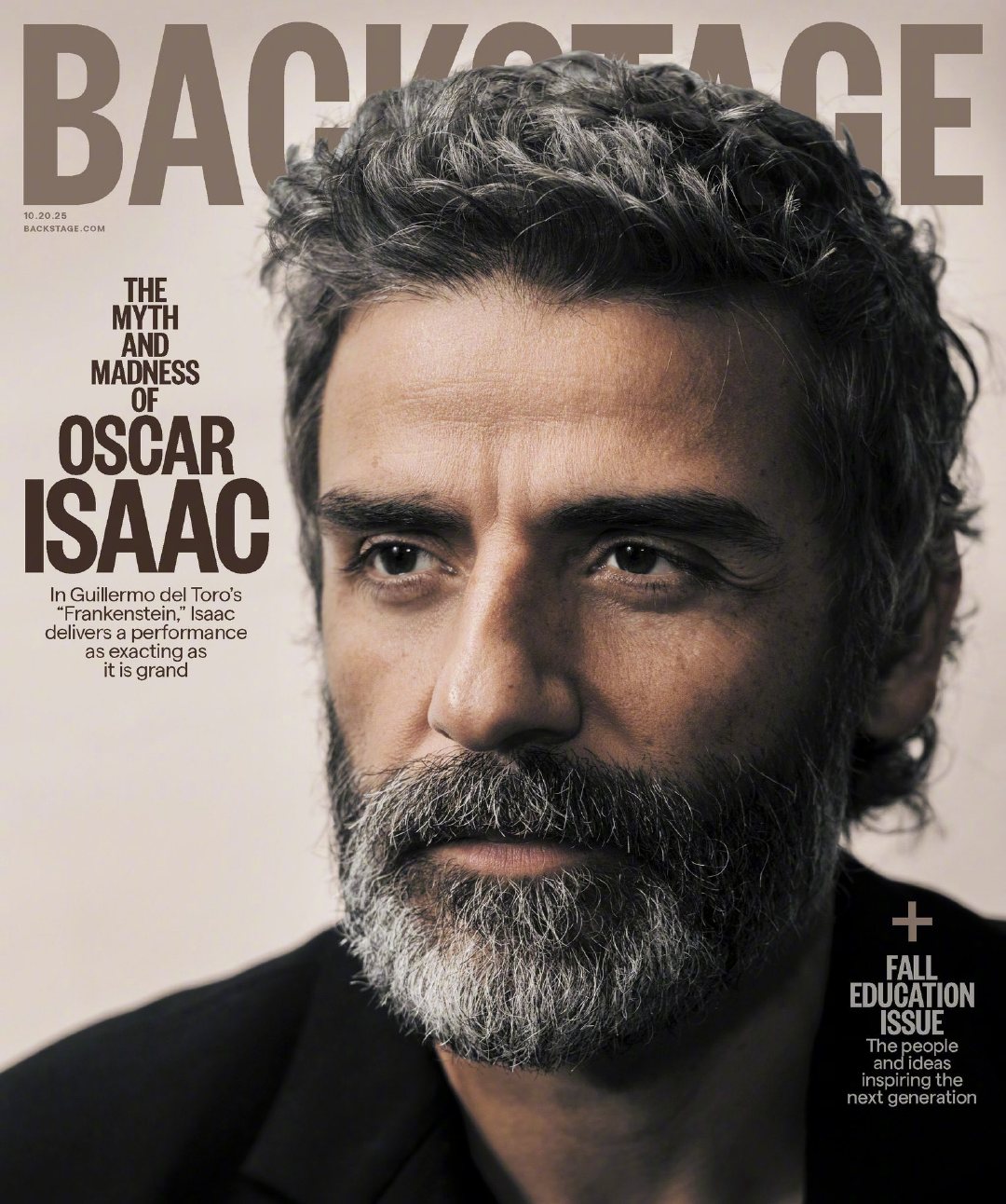 奥斯卡·伊萨克，《Backstage》杂志新图[期待]OscarIsaac[超话