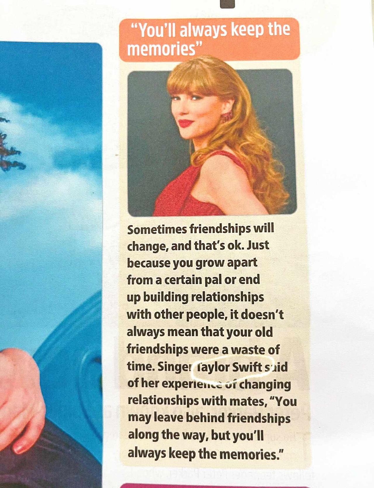 在英国TWJ看到霉霉啦😍
Taylor 真的人缘太广啦哈哈💗
Taylor霉