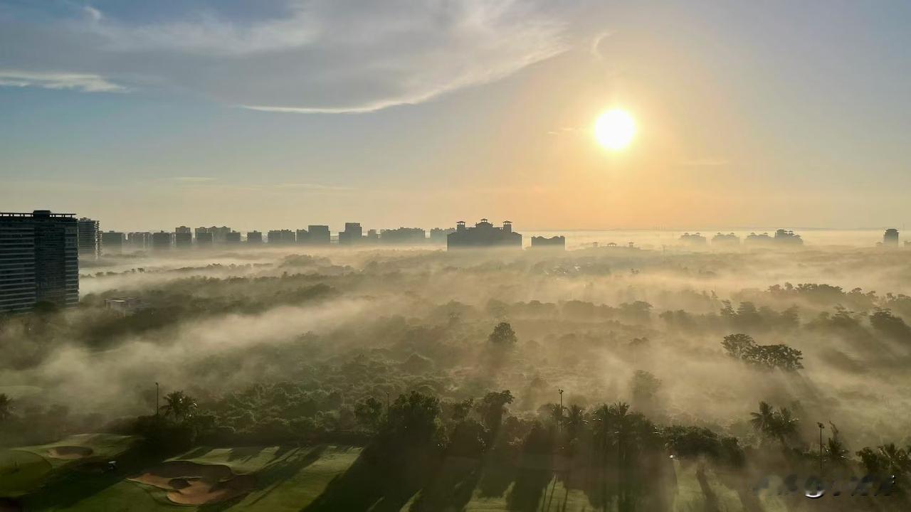 今天是昼夜温差最大的一天。
大部分地区都降温了。
我们这边什么时候降温呢？
每天