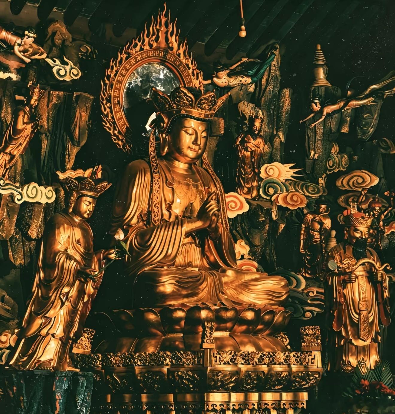 人一旦真诚地发出了慈悲心，他的能量是遍满了整个虚空法界，和整个虚空法界能量沟通起