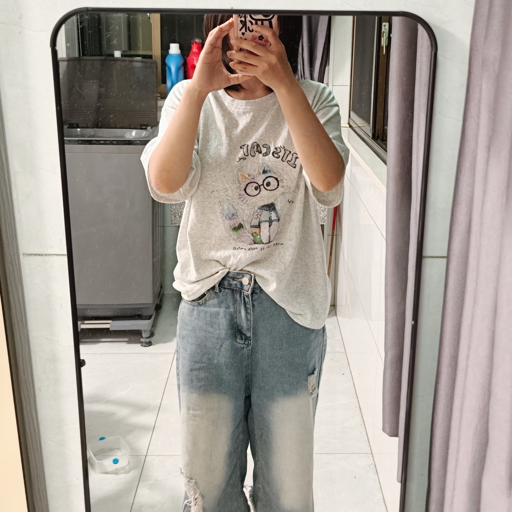 同事问我今年不穿裙子吗，我回带娃的人不配（洗了个澡回我婆婆家带娃啦