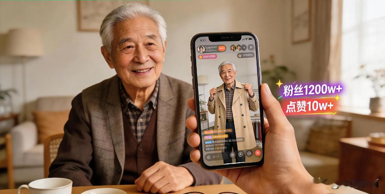 3亿银发网民崛起！银发网红吸粉千万，退休生活潮出圈
 
2026年，中老年群体成