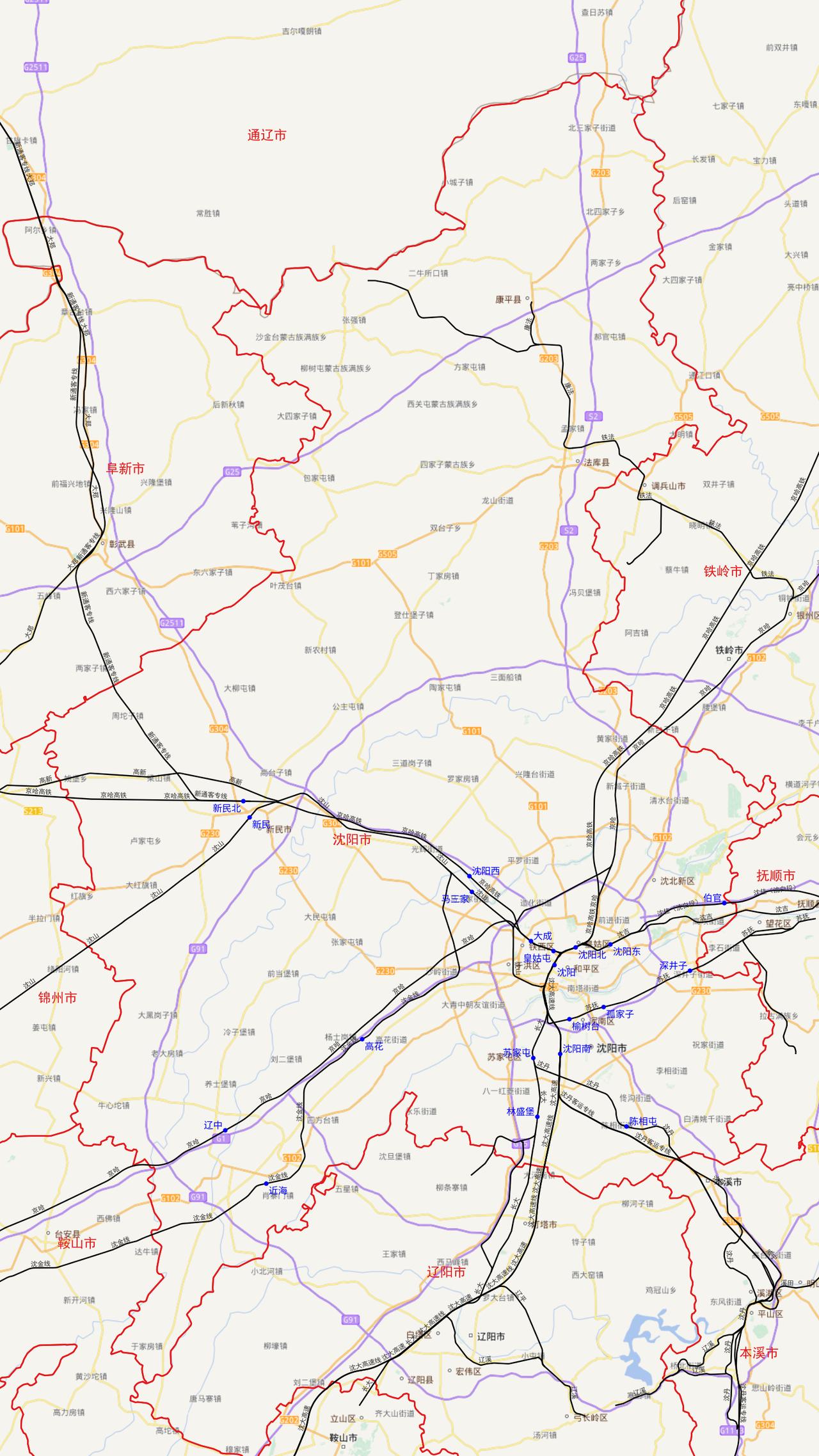 根据铁路12306数据，辽宁省沈阳市铁路客运站有20个。