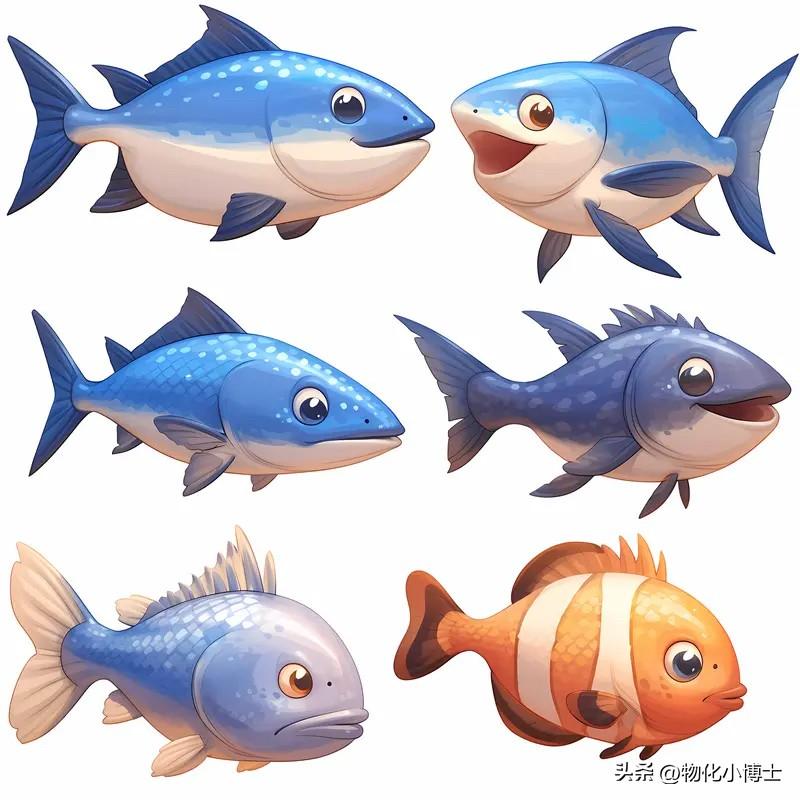 水中的鱼儿如何浮起和下沉？
鱼类体内有一个充满气体的器官叫“鳔”，鱼通过调节鳔内