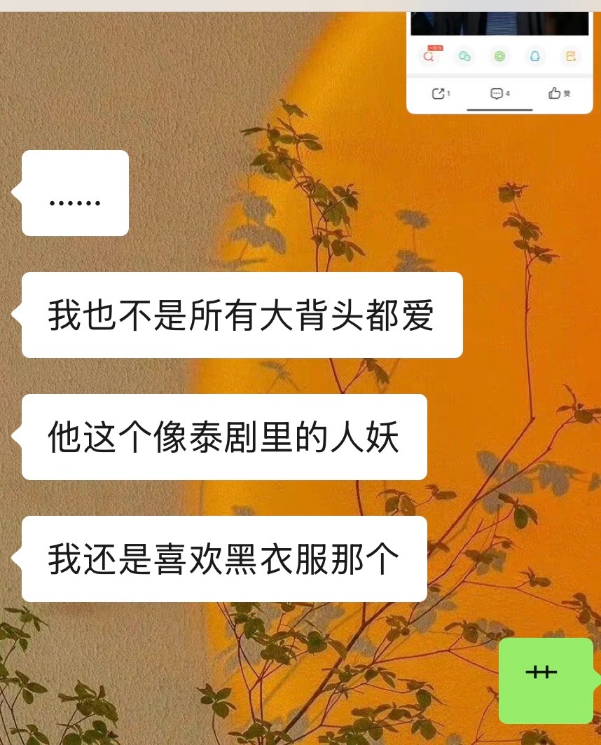 我也喜欢黑衣服那个 