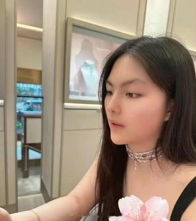 李湘这是把女儿王诗龄当成公主养啊，几百万的钻石项链眼睛都不带眨一下的买 