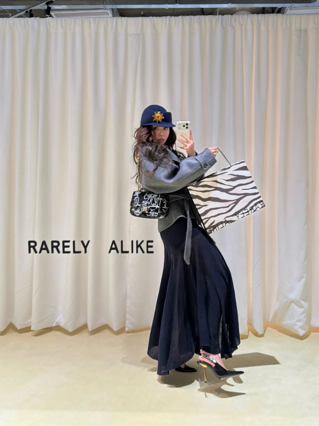 喜欢我的新帽子