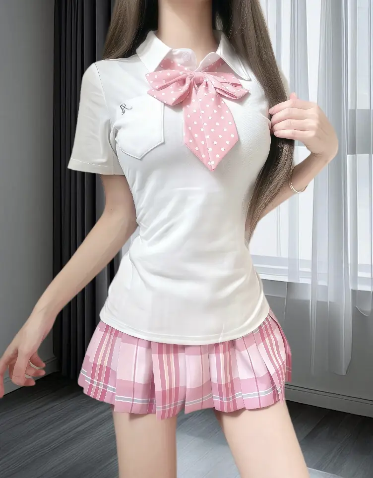 把温柔和可爱，都藏进格子裙里
