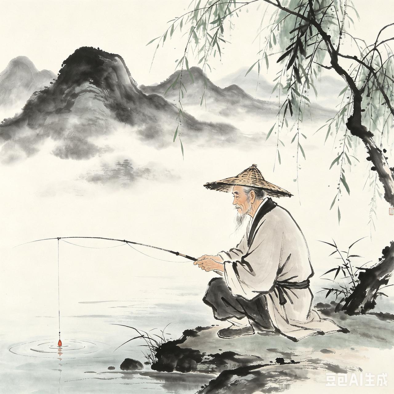 钓了一辈子鱼，最后被鱼“钓”走了

咸丰年间，铜陵有位钓鱼高手，每日垂纶为乐，本