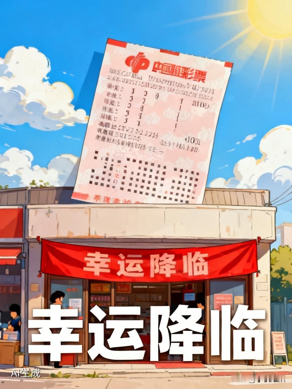 这是我县开出的，
第一个中600多万的站点，它就在我们单位楼下。
红红的横幅挂在