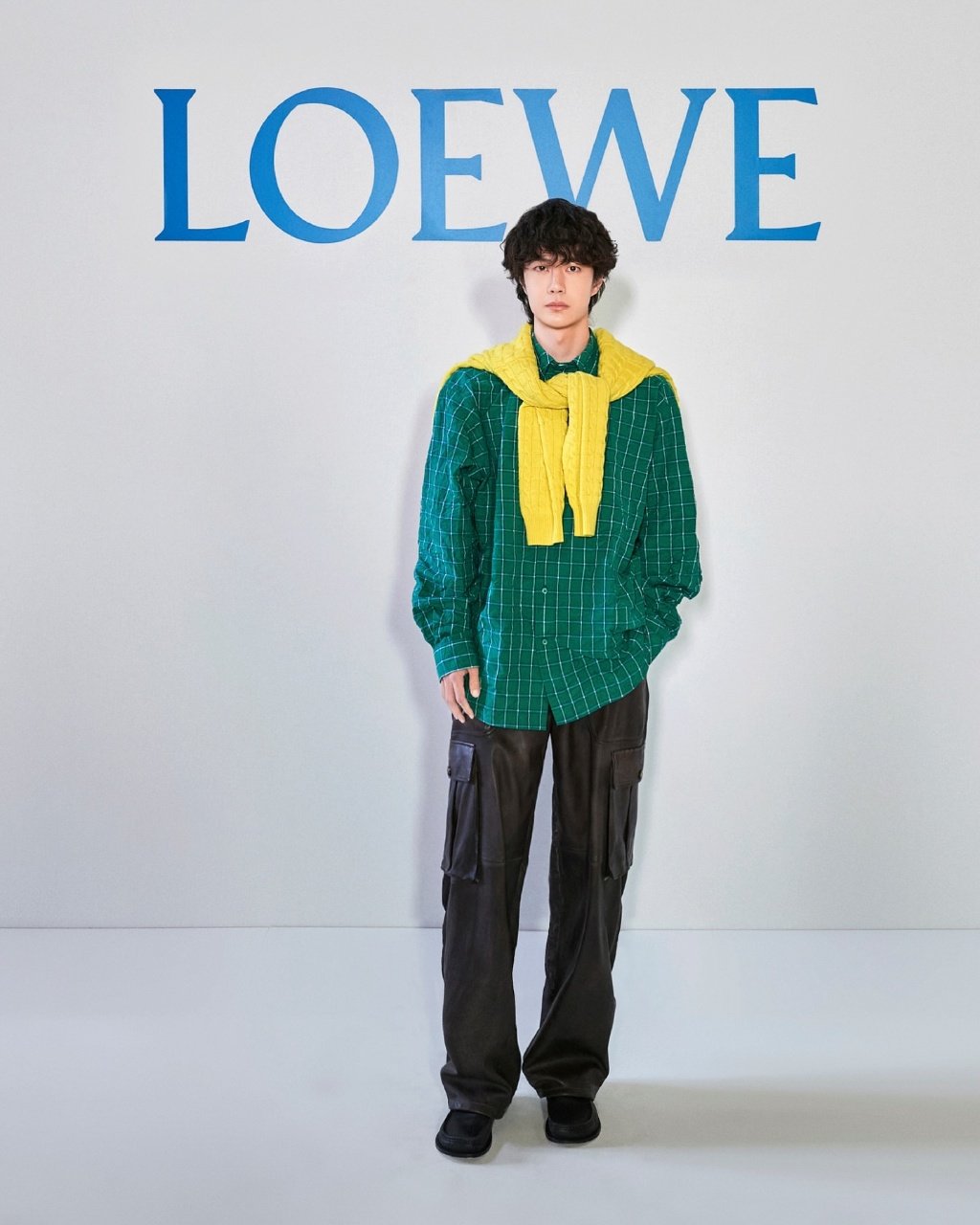 王一博罗意威photocall 王一博大秀photocall 王一博大秀phot