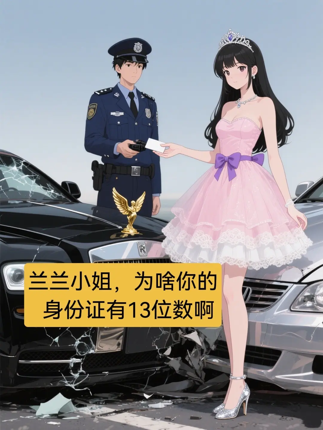 低调的兰小姐。