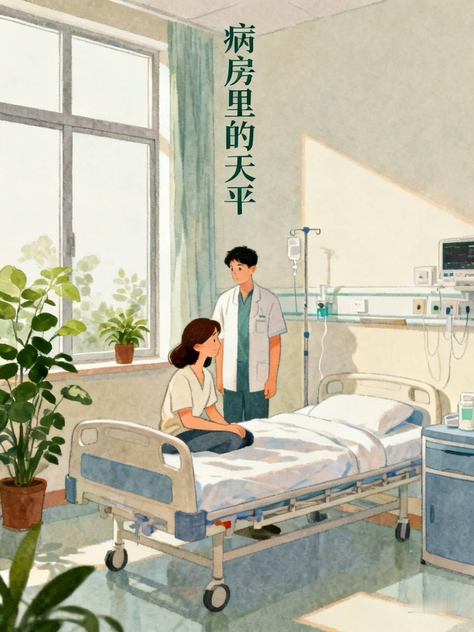 病房里两个阿姨，都是一儿一女。都是嘴上说“都一样”，但心里那杆秤，比谁都明白。
