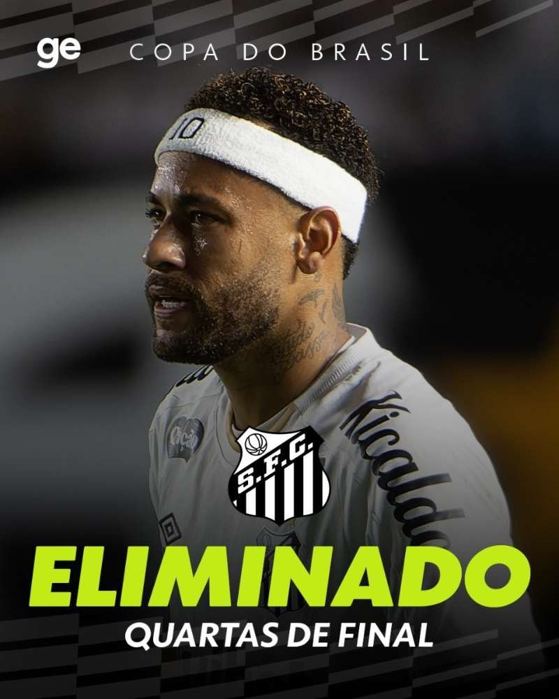 neymar[超话] 巴西杯1/4决赛桑托斯主场0-0战平帕尔梅拉斯，止步8强!