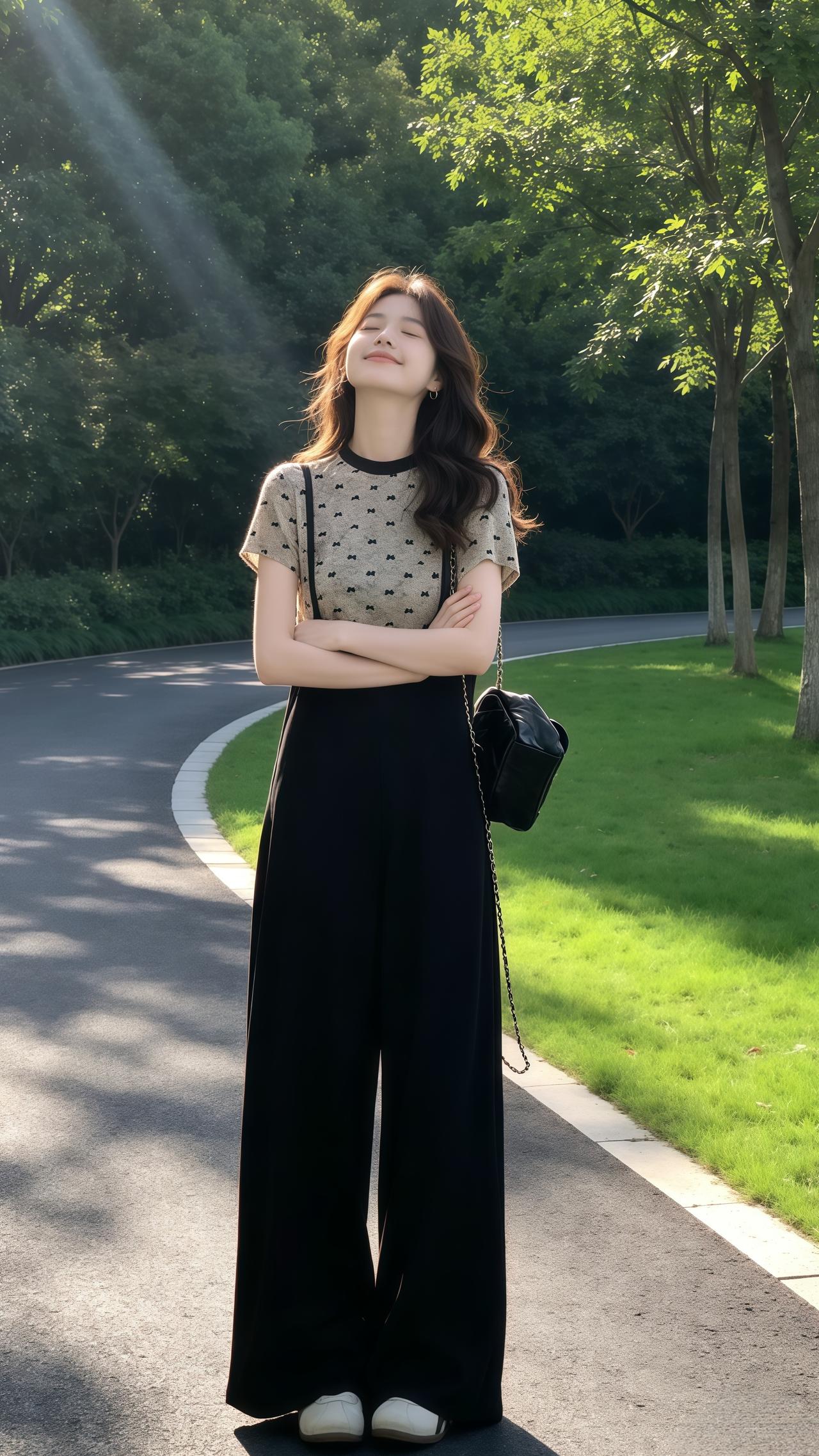 入夏穿搭越简单越好看 大码女装 穿搭 ootd穿搭 韩系穿搭