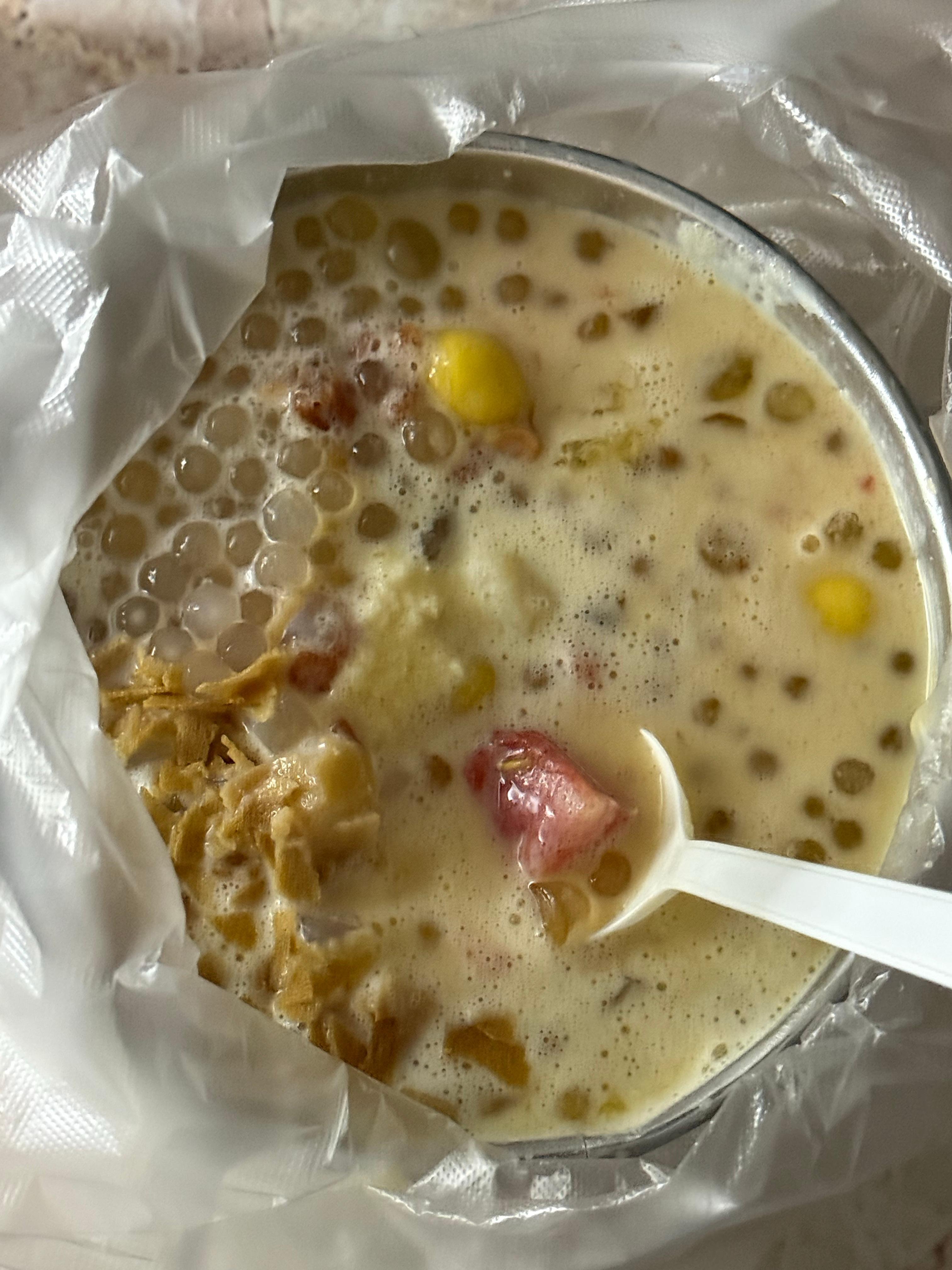 解释一下饭后散步结果带回来一份冰汤圆事件吧 