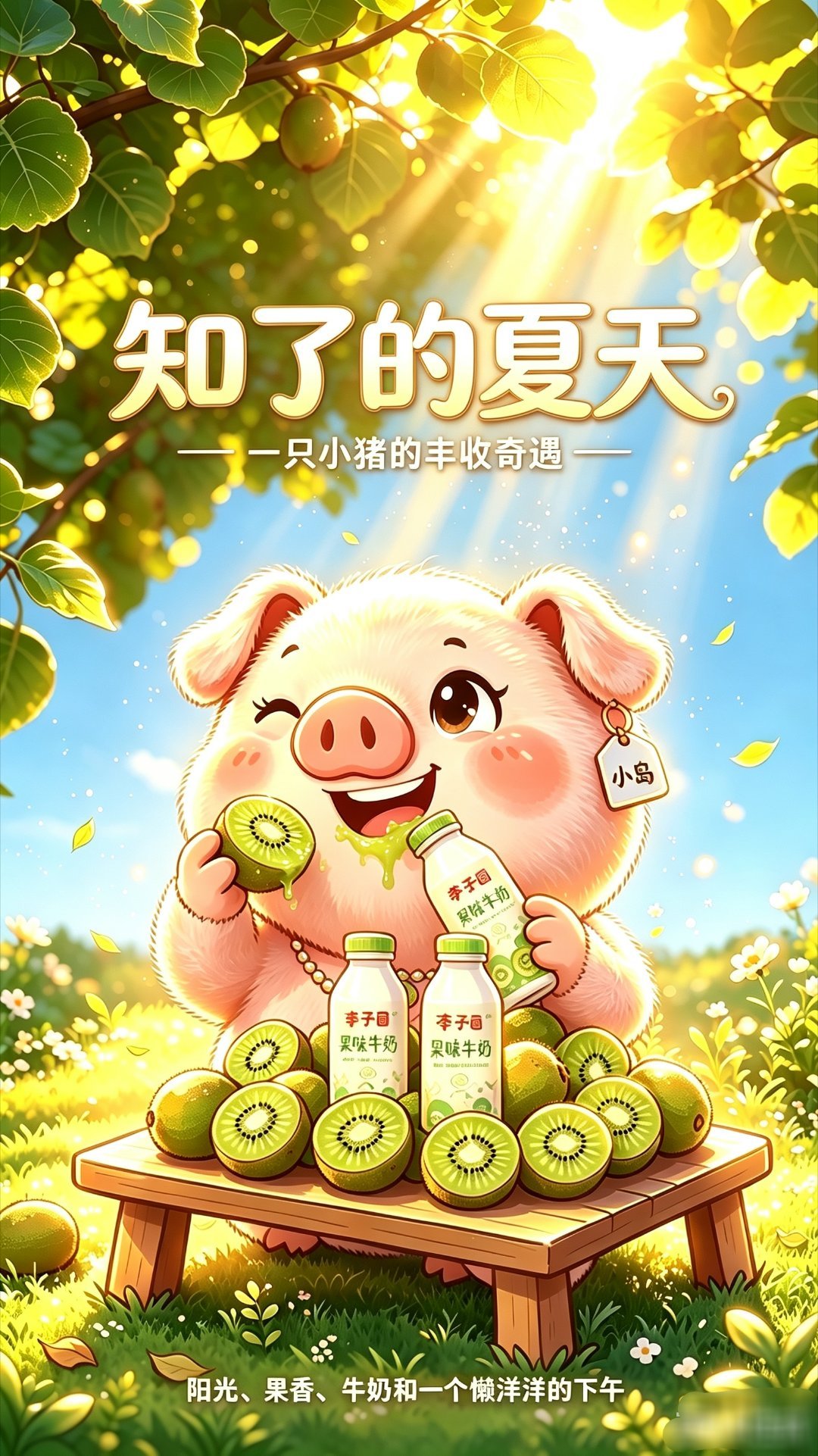 感觉最近冷落果子了。