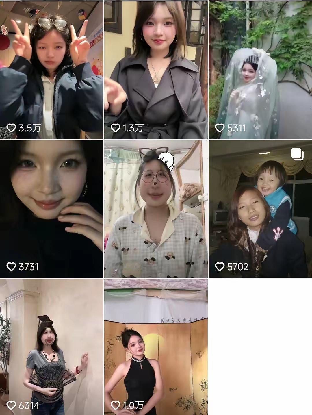 小妈祖原来不是个素人啊，
也是个几十万粉丝的网红了，
你别说，平时的视频，
跟仪