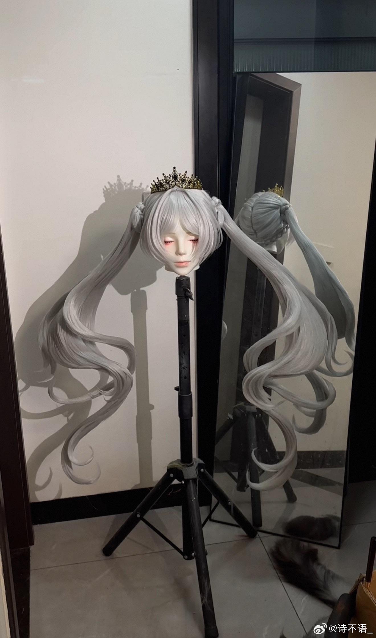 毛娘老师发来的照片等了一个半月的芙莉莲反重力🥰 