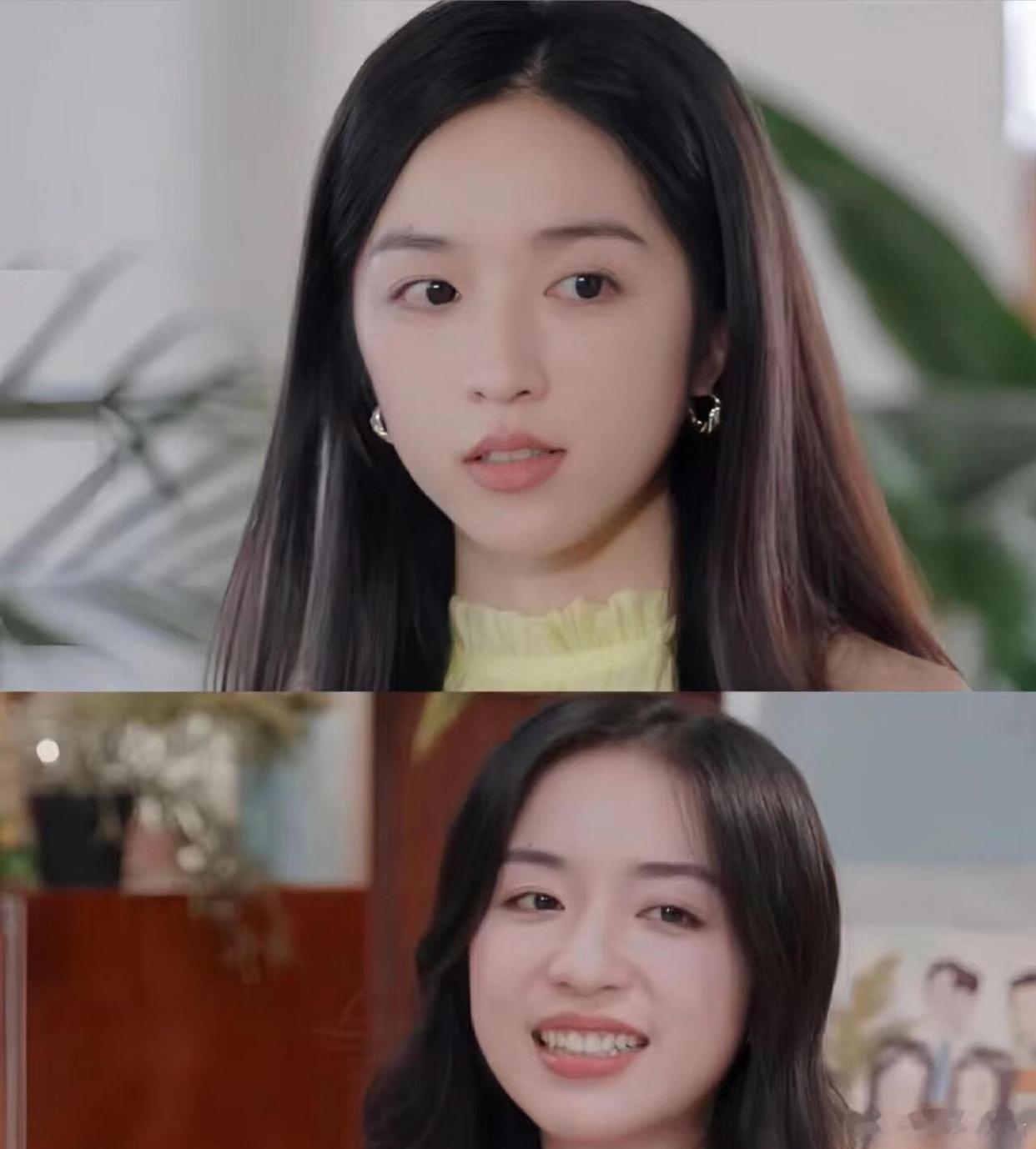 心动的信号7，节目组是不是给翁青雅p眼睛了……前面两期眼睛看起来还是挺大挺圆的，