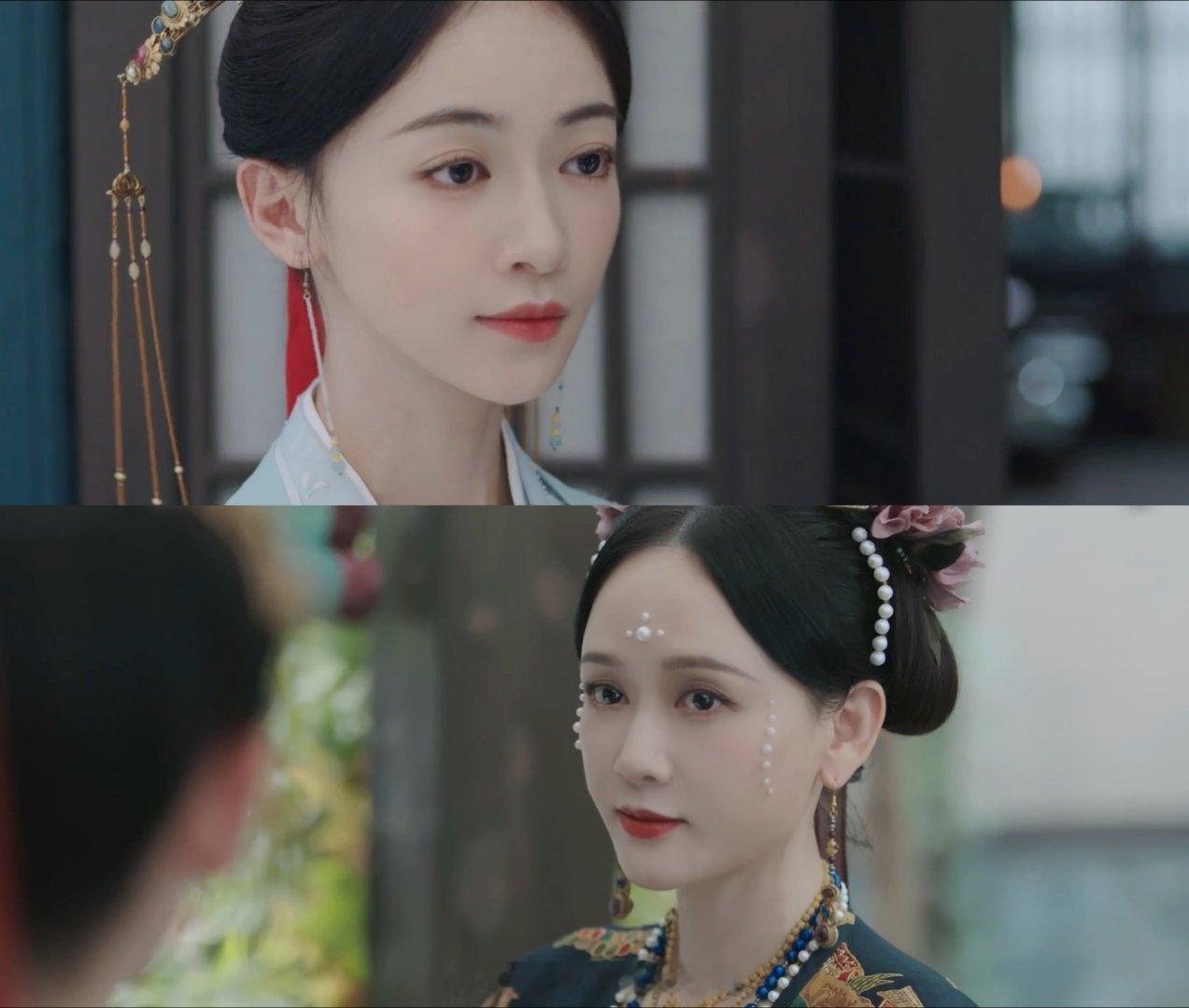 #吴谨言陈乔恩眼神打架##吴谨言陈乔恩墨雨云间对手戏#高质量的眼神戏出现了！陈欣