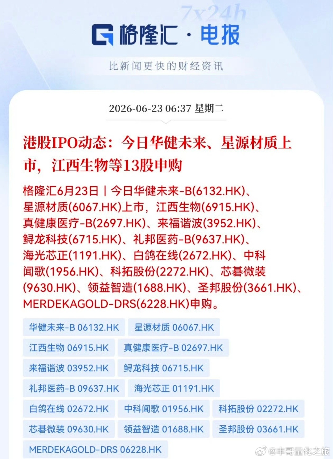 a股港股打新一天这么多？ 