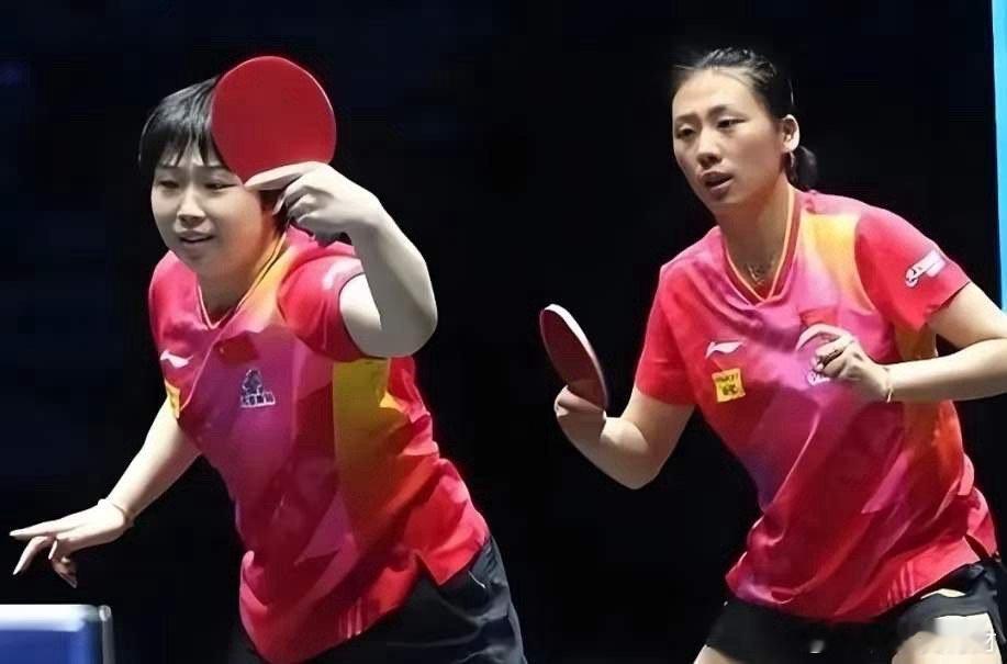 时隔一年，蒯曼和陈熠，又一次输给了日本组合，看得出来她俩搭了挺多次的，确实不适配