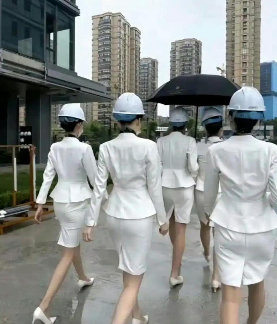 工地里这些白帽子是干啥的 