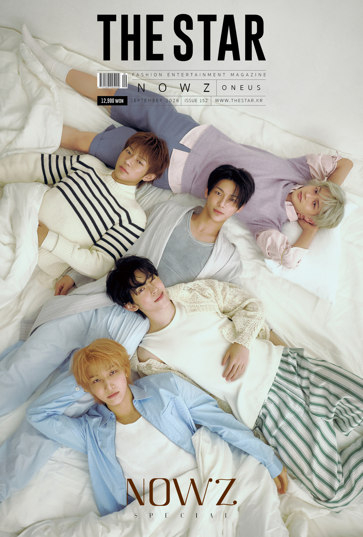 NOWZ｜THE STAR September 2026.9月刊封面人物 风格大