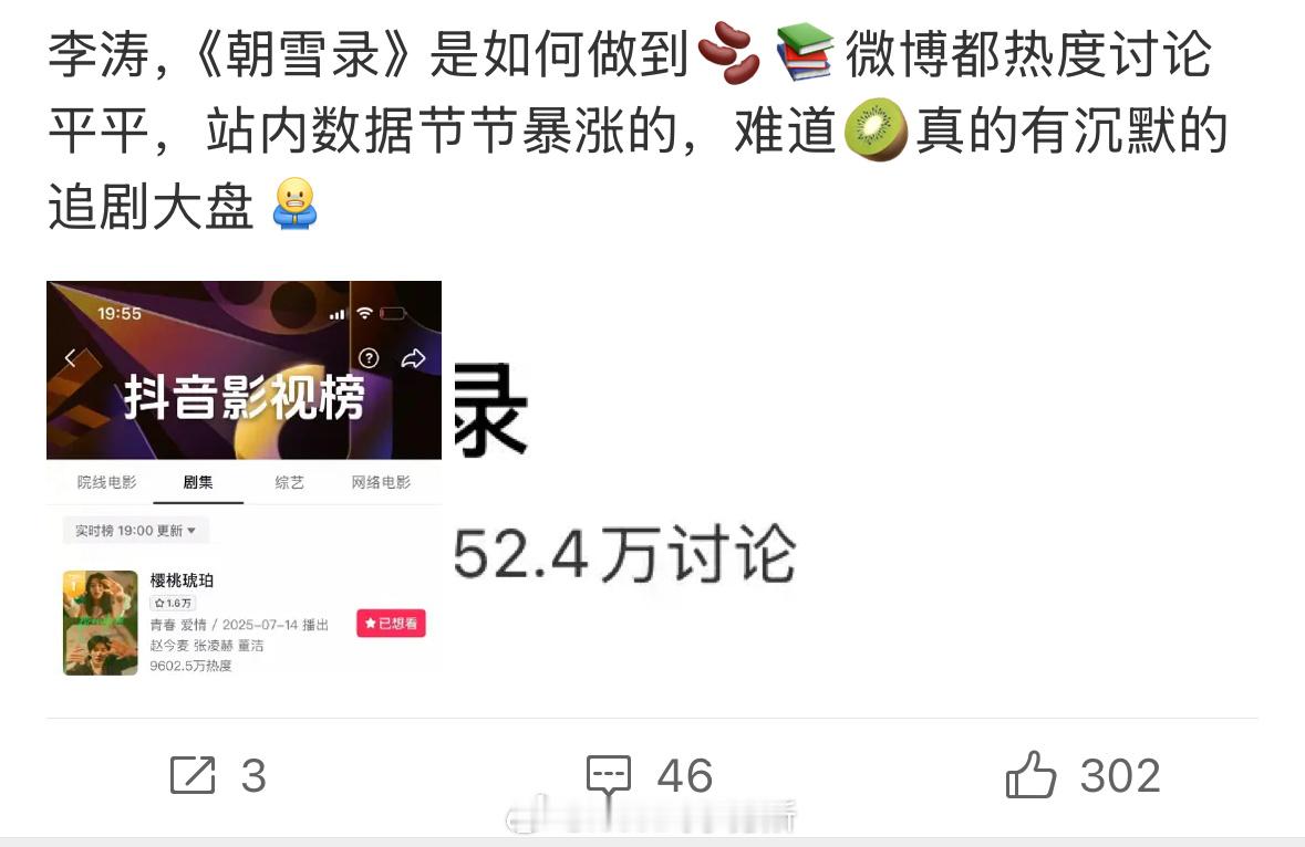 朝雪录我看了就是点进去觉得剧情有点老套，主角光环太重有悬疑色彩可以加分，但是李兰