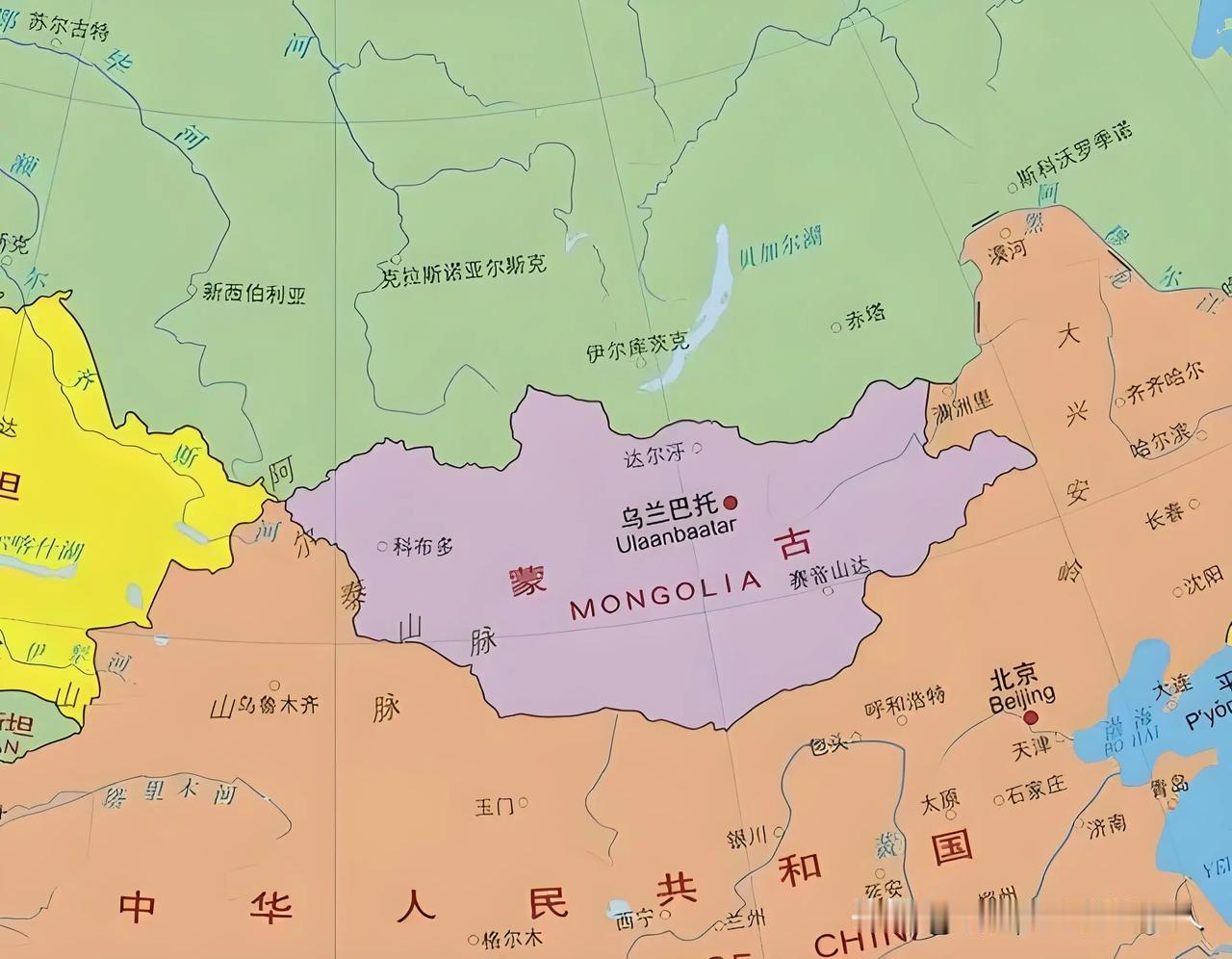 蒙古稀土想运去美国，绕不开中国。这不是立场问题，是地图问题。蒙古是内陆国，上面俄