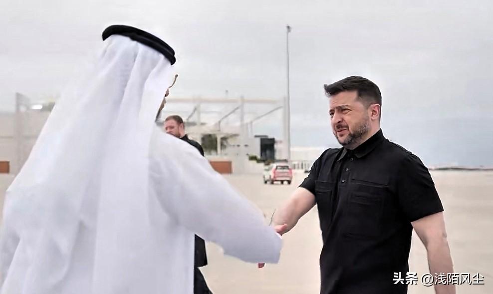 继沙特之后，泽连斯基窜到了阿联酋，与阿联酋总统举行了会晤，双方讨论了与伊朗相关的