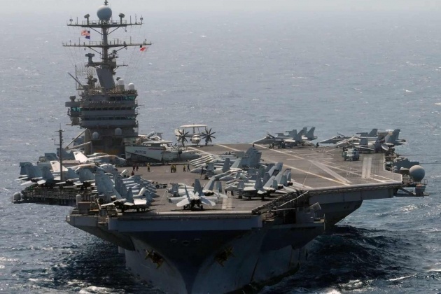 幂谈天下烽火问鼎计划  美国航母战斗群与隐形轰炸机正驶向伊朗海岸，可能发动攻击美