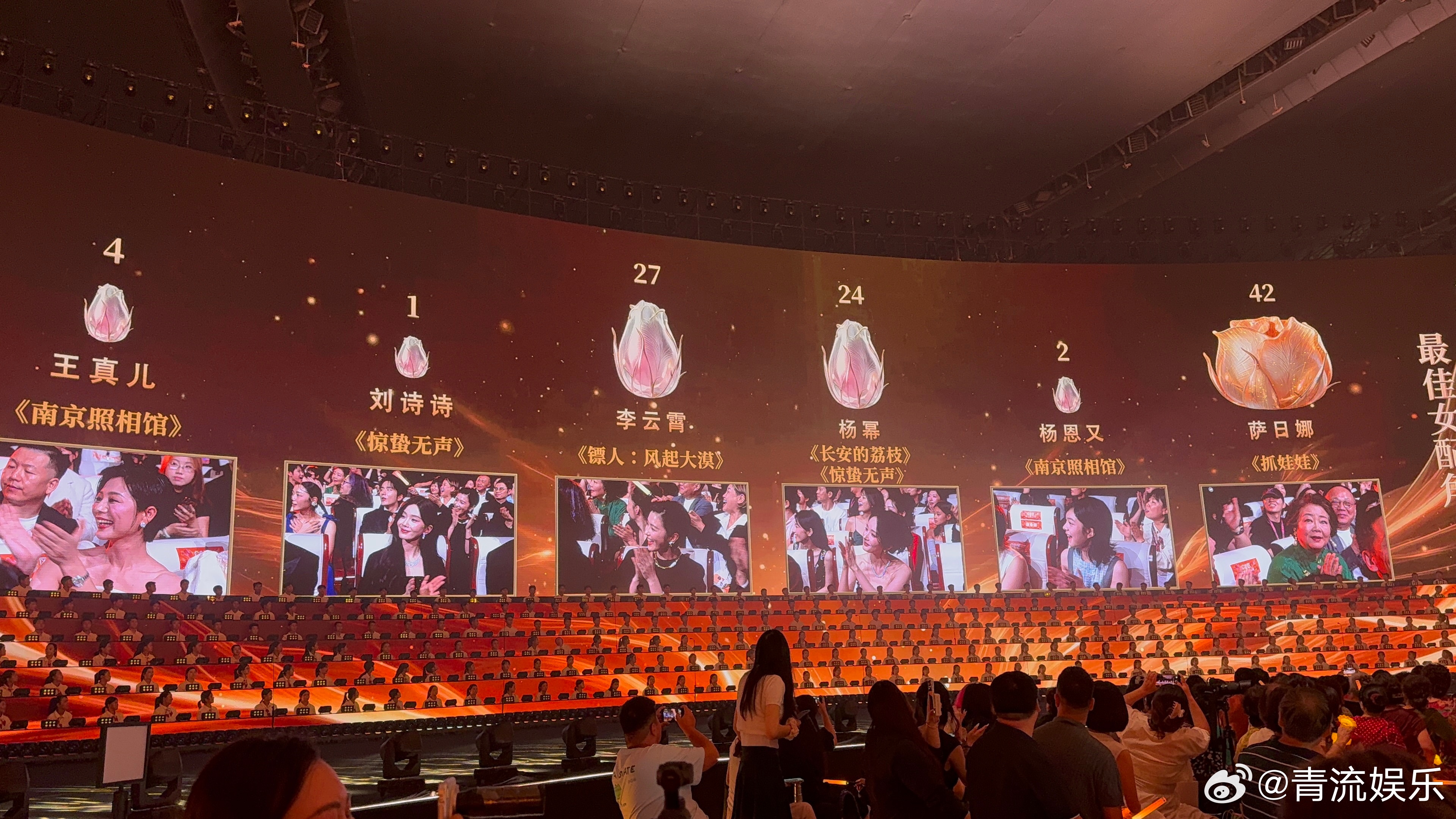 萨日娜获百花奖最佳女配角 恭喜老师凭借电影《抓娃娃》获得第38届大众电影百花奖“