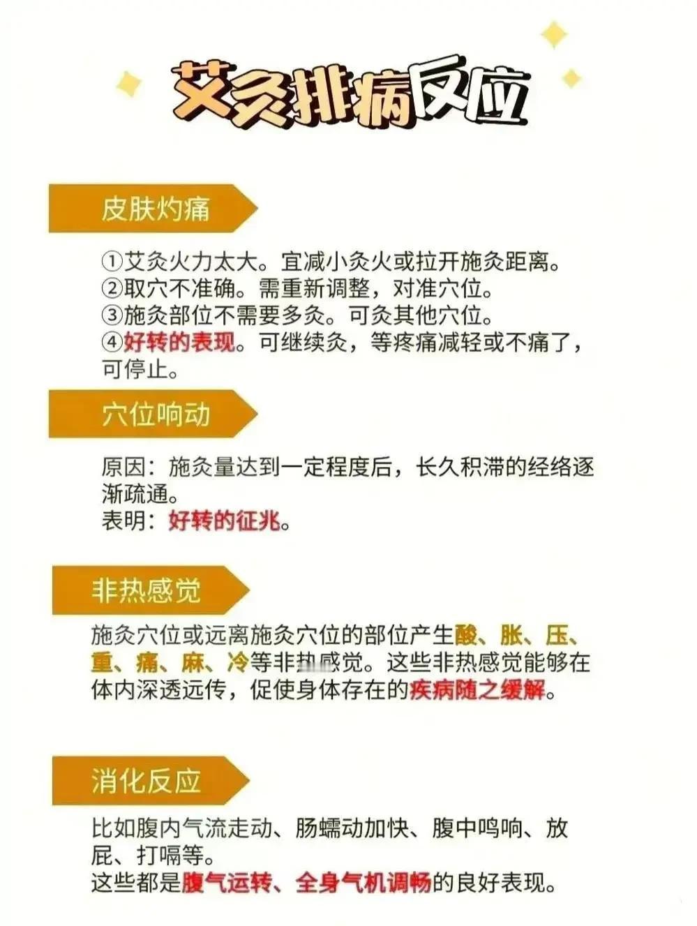 艾灸作为一种古老的中医疗法，虽然被广泛使用，但很多人对其反应并不了解。

艾灸后