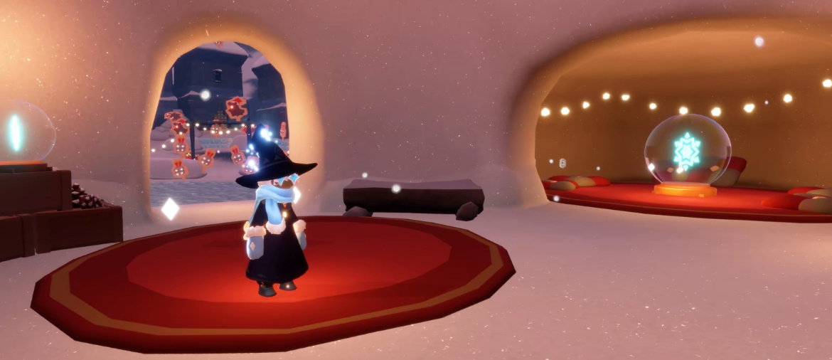 光遇 说白了这个围巾斗篷不就是无翼吗哈哈哈太喜欢了 