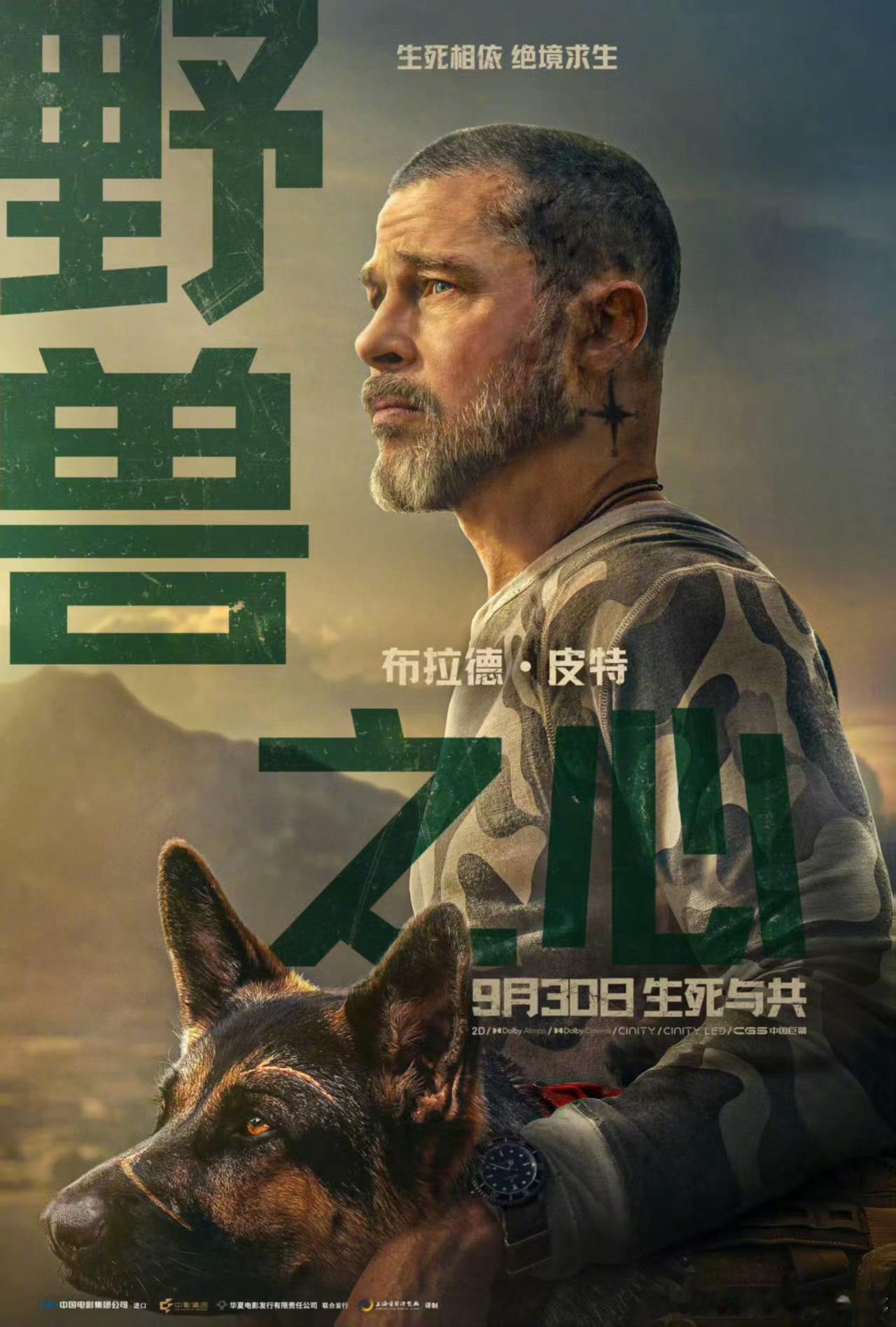 皮特新片野兽之心定档感觉美国那些知名男演员这一辈子都得演一部全程几乎一人出镜的戏