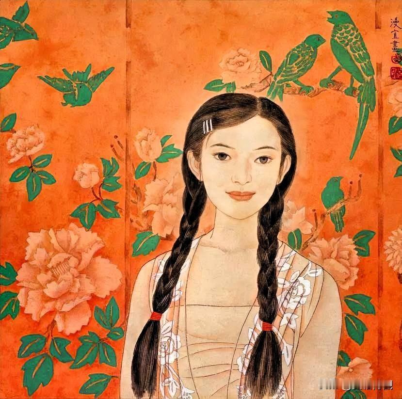 赏石 品佳作 
质、色、形、纹、韵 
《红屏风》 46×46cm  武曼宜 作于