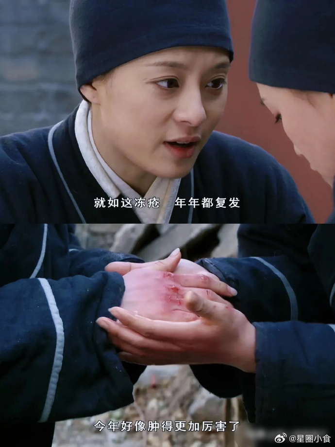 《甄嬛传》细节太到位了，嬛嬛到甘露寺穿粗布衣服和浣碧一起干活，是真的自食其力啊，